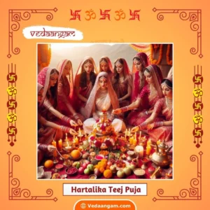 Hartalika Teej Puja at vedaangam